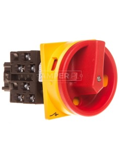 Łącznik krzywkowy 0-1 3P+N 20A do wbudowania T0-3-15680/EA/SVB 038875