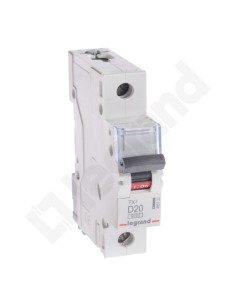 Wyłącznik nadprądowy 1P D 20A 6kA AC S301 TX3 403722