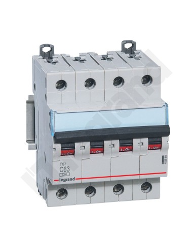 Wyłącznik nadprądowy 4P C 63A 6kA AC S304 TX3 403568
