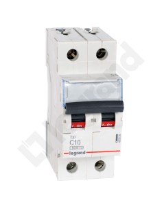 Wyłącznik nadprądowy 2P C 10A 6kA AC S302 TX3 403526