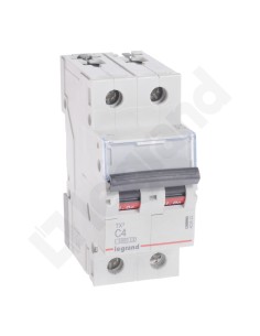 Wyłącznik nadprądowy 2P C 4A 6kA AC S302 TX3 403523