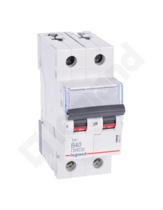 Wyłącznik nadprądowy 2P B 40A 6kA AC S302 TX3 403391