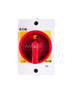 Łącznik krzywkowy 0-1 3P  1Z 0R 20A w obudowie IP65 T0-2-15679/I1/SVB 207149