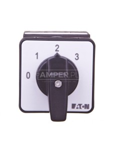 Łącznik krzywkowy 0-1-2-3 1P 20A do wbudowania T0-2-8241/E 050716