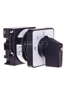 Łącznik krzywkowy 0-1-2 1P 20A do wbudowania T0-1-8240/E 034105