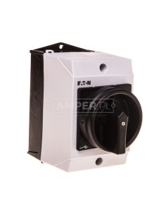 Łącznik krzywkowy 0-1 6P 20A w obudowie T0-3-8342/I1/SVB-SW 207160