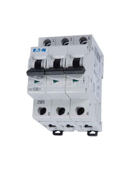 Wyłącznik nadprądowy 3P C 32A 15kA AC FAZ C32/3 278876
