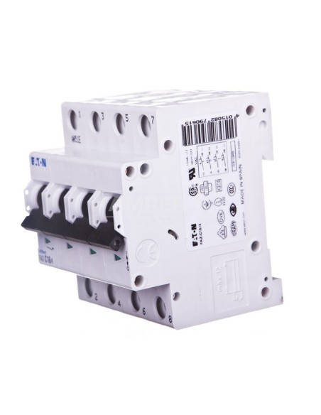 Wyłącznik nadprądowy 4P C 16A 15kA AC FAZ C16/4 279061