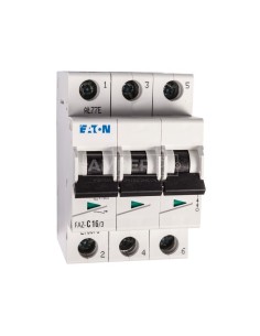 Wyłącznik nadprądowy 3P C 16A 15kA AC FAZ C16/3 278873