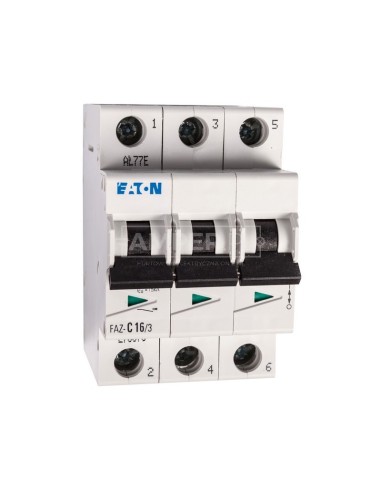 Wyłącznik nadprądowy 3P C 16A 15kA AC FAZ C16/3 278873