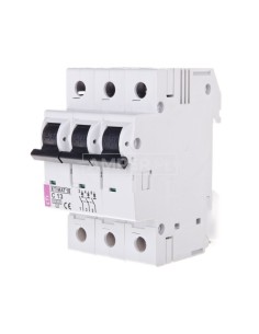 Wyłącznik nadprądowy 3P C 13A 10kA AC ETIMAT10 002135715