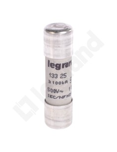 Wkładka bezpiecznikowa cylindryczna 10,3x38mm 25A gG 500V 013325