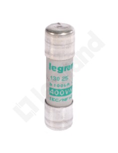 Wkładka bezpiecznikowa cylindryczna 10x38mm 25A aM 400V HPC 013025