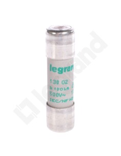 Wkładka bezpiecznikowa cylindryczna 10x38mm 2A aM 500V HPC 013002