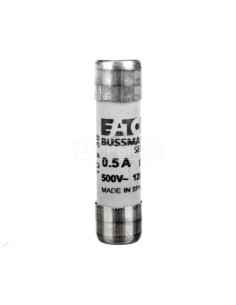 Wkładka bezpiecznikowa cylindryczna 10x38mm 0,5A gG 500V C10G0-5 2