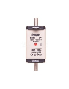 Wkładka bezpiecznikowa NH00 160A gG 500V WT-00 LNH0160MK
