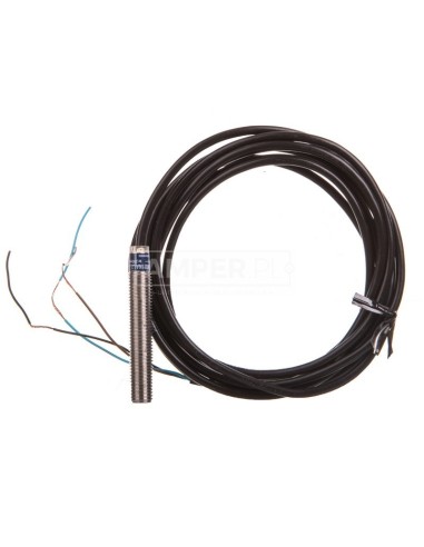 Czujnik indukcyjny M8 2,5mm 12-48V DC NPN 1Z kabel 2m XS608B1NAL2