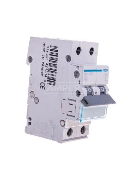 Wyłącznik nadprądowy 1+N B 10A 6kA AC MBN510E