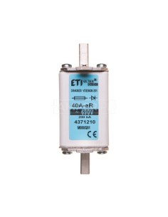 Wkładka bezpiecznikowa NH00 40A aR 690V M00UQ01 004371210