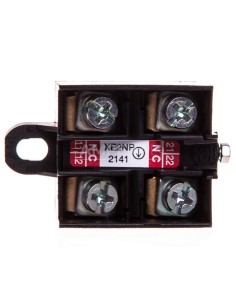 Styk pomocniczy 2R wolnoprzełączające montaż tylni XE2NP2141