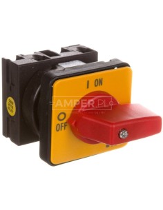 Łącznik krzywkowy 0-1 1P 20A do wbudowania T0-1-8200/E-RT 009474