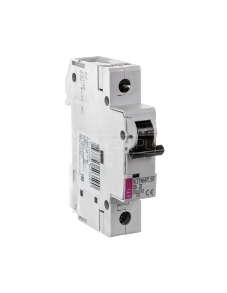 Wyłącznik nadprądowy 1P B 2A 10kV AC ETIMAT10 002121710