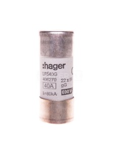 Bezpiecznik cylindryczny BiWtz 22x58 gG 40A LF540G