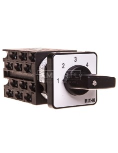 Łącznik krzywkowy 1-2-3-4 3P 20A do wbudowania T0-6-8271/E 015124