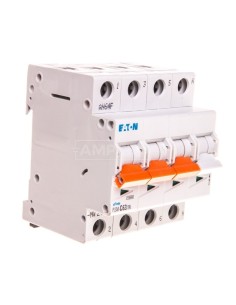 Wyłącznik nadprądowy 3P+N C 63A 10kA AC PLSM-C63/3N-MW 242549