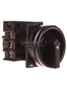 Łącznik krzywkowy 0-1 3P+N 25A do wbudowania P1-25/EA/SVB-SW/N 083960