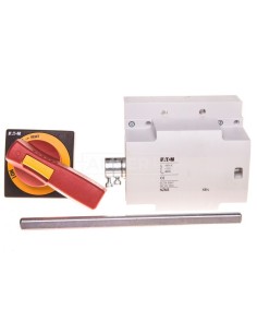 Napęd drzwiowy boczny lewa strona czerwono-żółty NZM3-XSR-L 266655