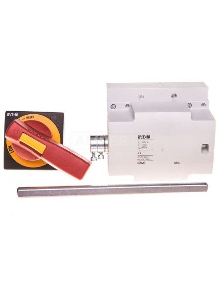 Napęd drzwiowy boczny lewa strona czerwono-żółty NZM3-XSR-L 266655