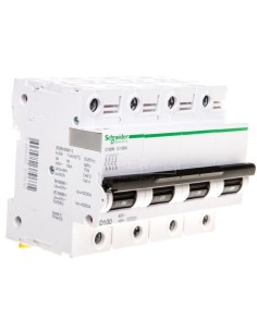 Wyłącznik nadprądowy 4P D 100A 10kA AC C120N A9N18392