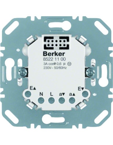 one.platform Sterownik żaluzjowy komfort, mechanizm Berker.Net, zaciski śrubowe 85221100 Berker Hager