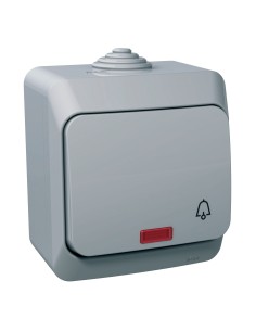 Cedar Plus - Przycisk "dzwonek" IP44 szary WDE000615 2
