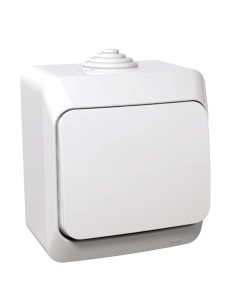 Cedar Plus - Łącznik schodowy IP44 biały WDE000560 2