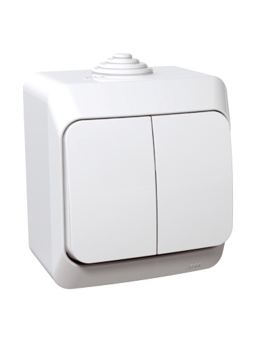 Cedar Plus - Łącznik świecznikowy IP44 biały WDE000550