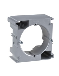 Sedna Podstawa naścienna rozszerzająca w systemie poziomym aluminium SDN6100260 2