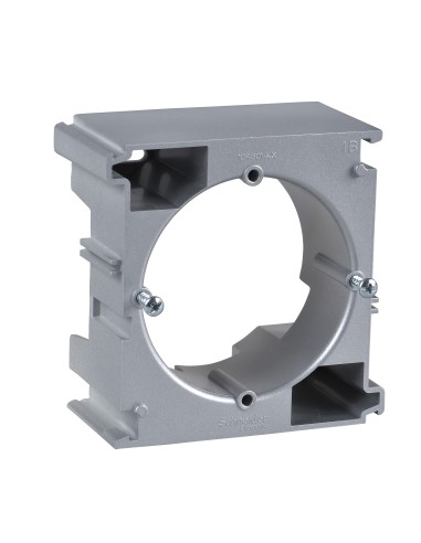 Sedna Podstawa naścienna rozszerzająca w systemie poziomym aluminium SDN6100260