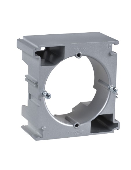 Sedna Podstawa naścienna rozszerzająca w systemie poziomym aluminium SDN6100260