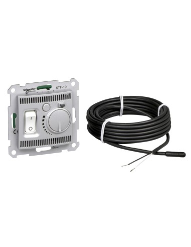 Sedna Regulator temperatury podłogowy aluminium SDN6000360