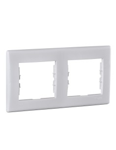 Sedna Ramka 2-krotna pozioma IP44 biały SDN5810321 2