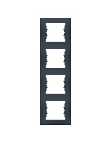 Sedna Ramka 4-krotna pionowa grafit SDN5802070