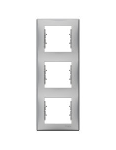 Sedna Ramka 3-krotna pionowa aluminium SDN5801360 2