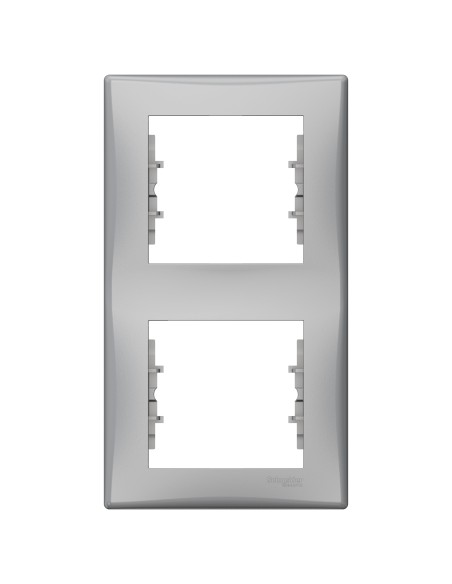 Sedna Ramka 2-krotna pionowa aluminium SDN5801160