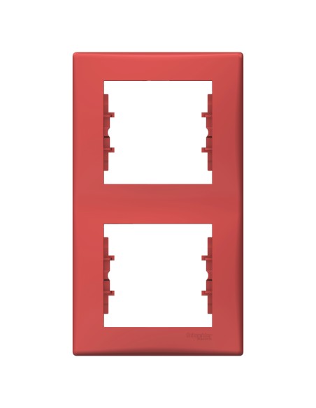 Sedna Ramka 2-krotna pionowa czerwony SDN5801141