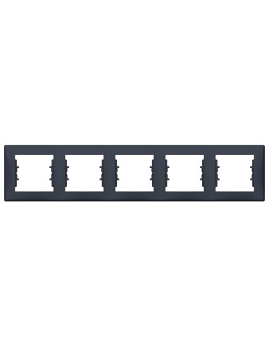 Sedna Ramka 5-krotna pozioma grafit SDN5800970