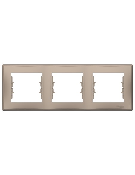 Sedna Ramka 3-krotna pozioma satyna SDN5800568
