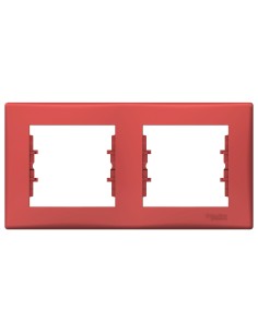 Sedna Ramka 2-krotna pozioma czerwony SDN5800341 2