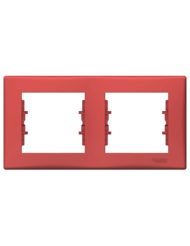 Sedna Ramka 2-krotna pozioma czerwony SDN5800341